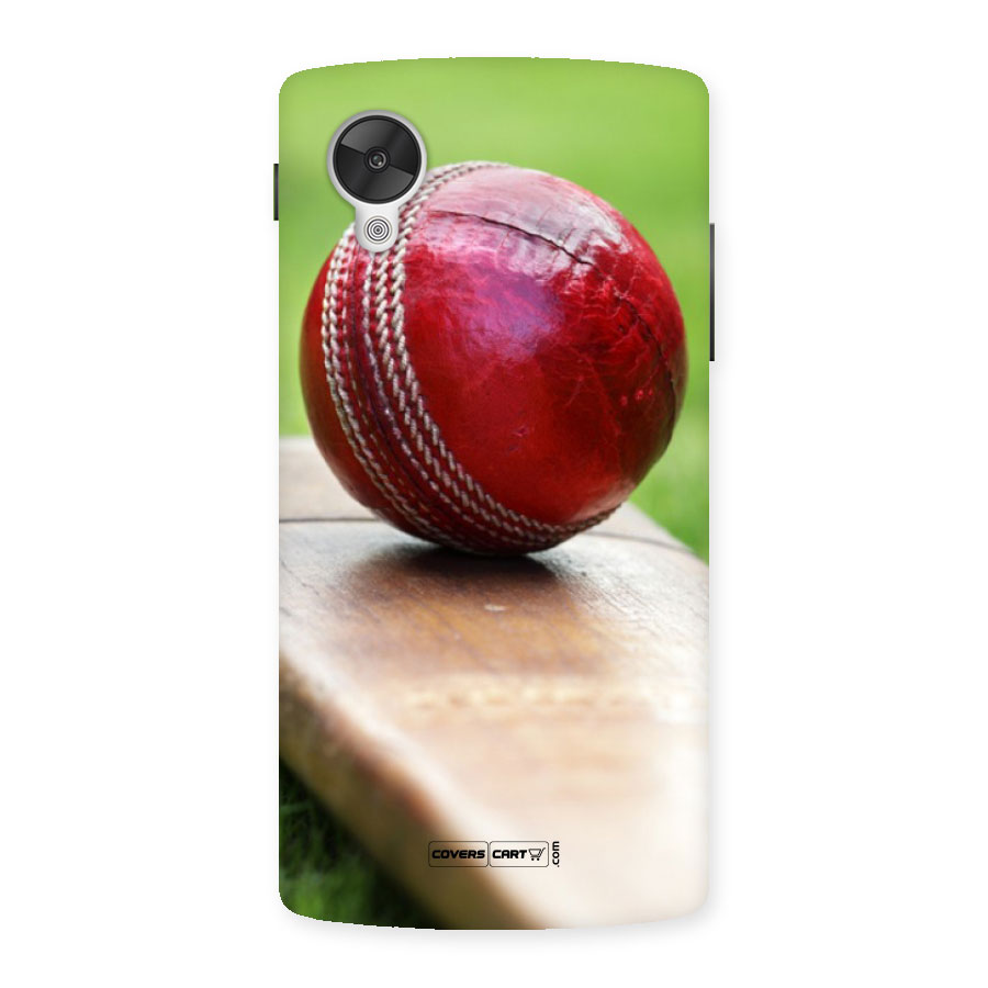 Cricket Bat Ball Back Case for Google Nexus 5
