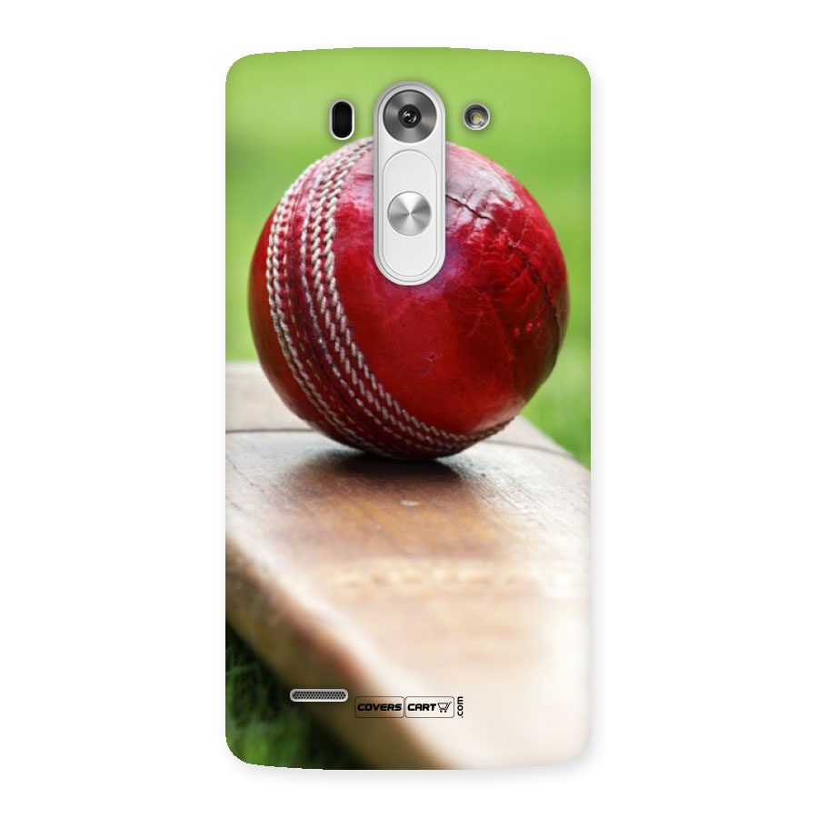 Cricket Bat Ball Back Case for LG G3 Beat