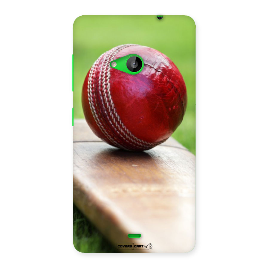 Cricket Bat Ball Back Case for Lumia 535