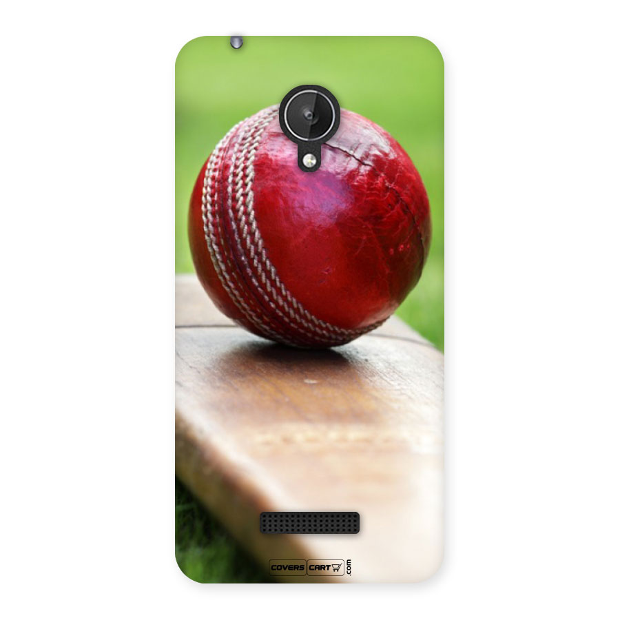 Cricket Bat Ball Back Case for Micromax Canvas Spark Q380