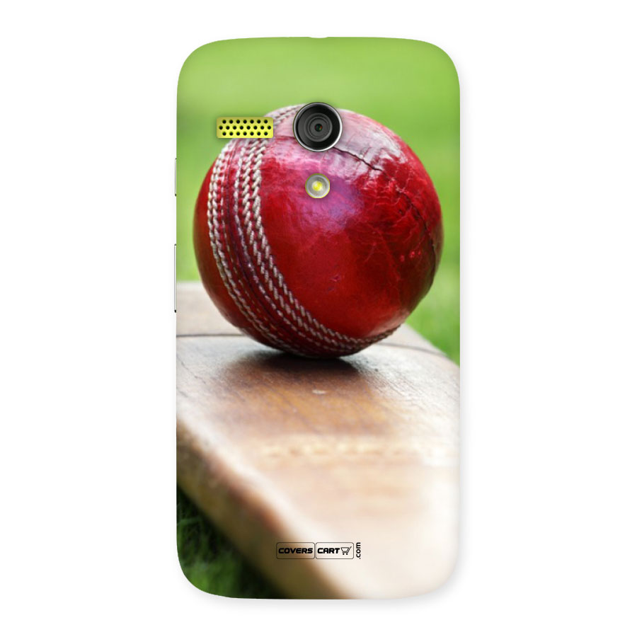 Cricket Bat Ball Back Case for Moto G