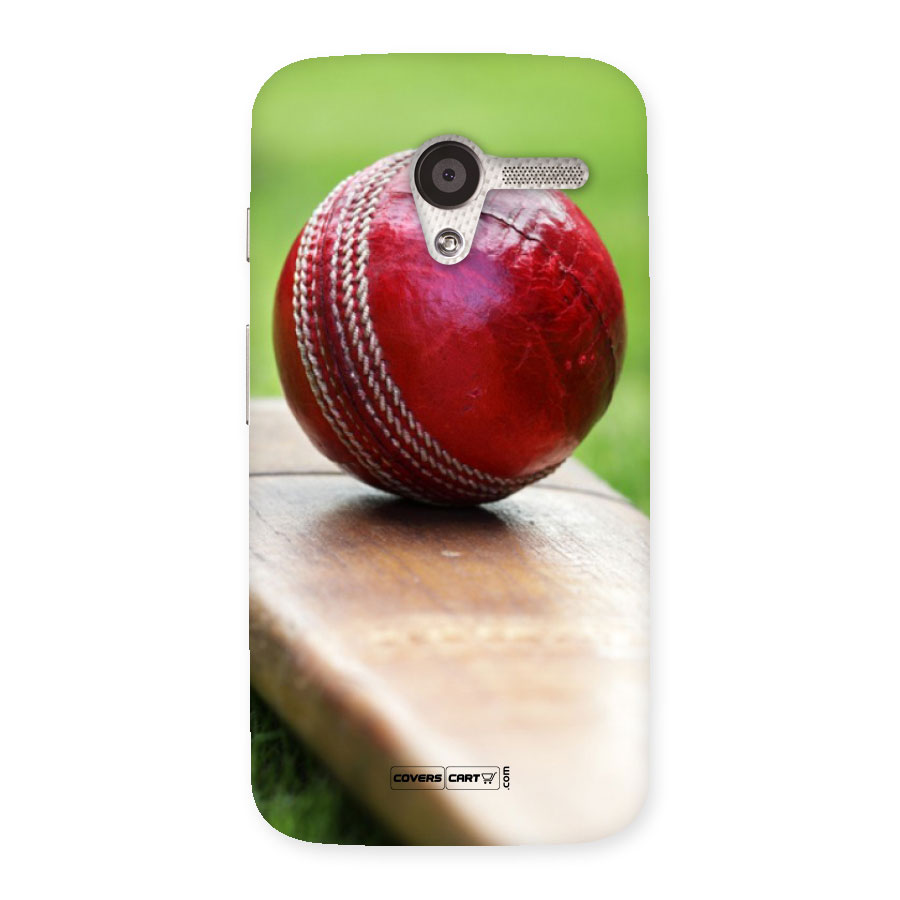 Cricket Bat Ball Back Case for Moto X