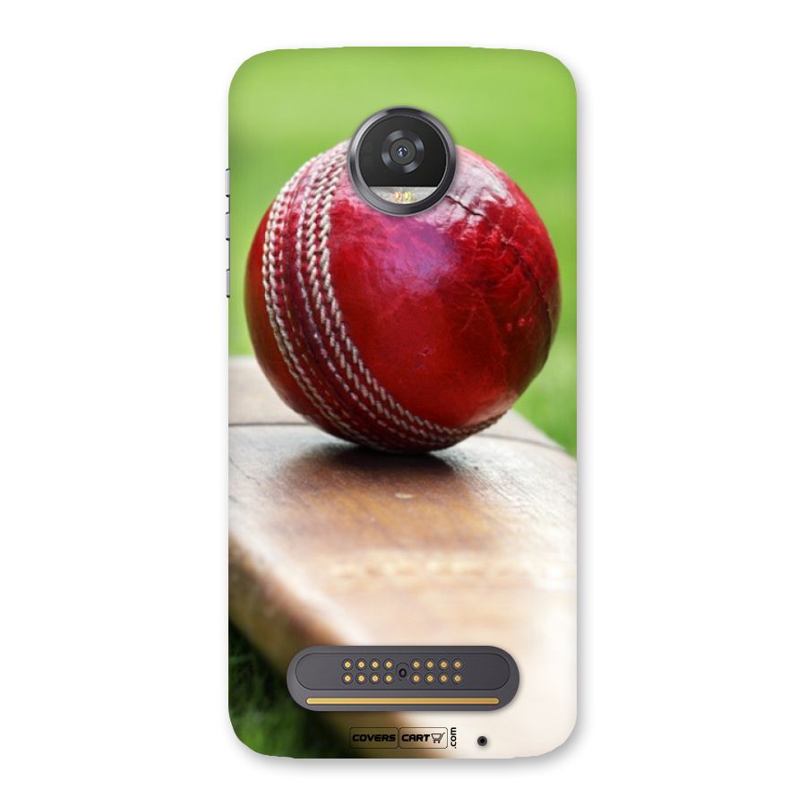 Cricket Bat Ball Back Case for Moto Z2 Play