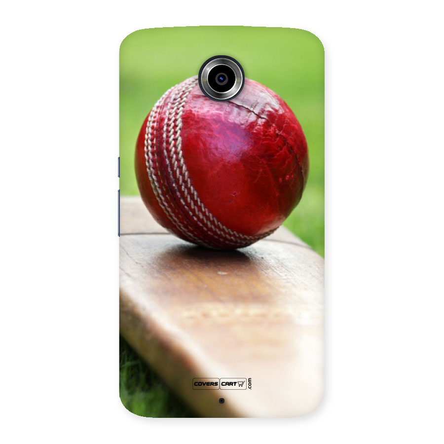 Cricket Bat Ball Back Case for Nexus 6
