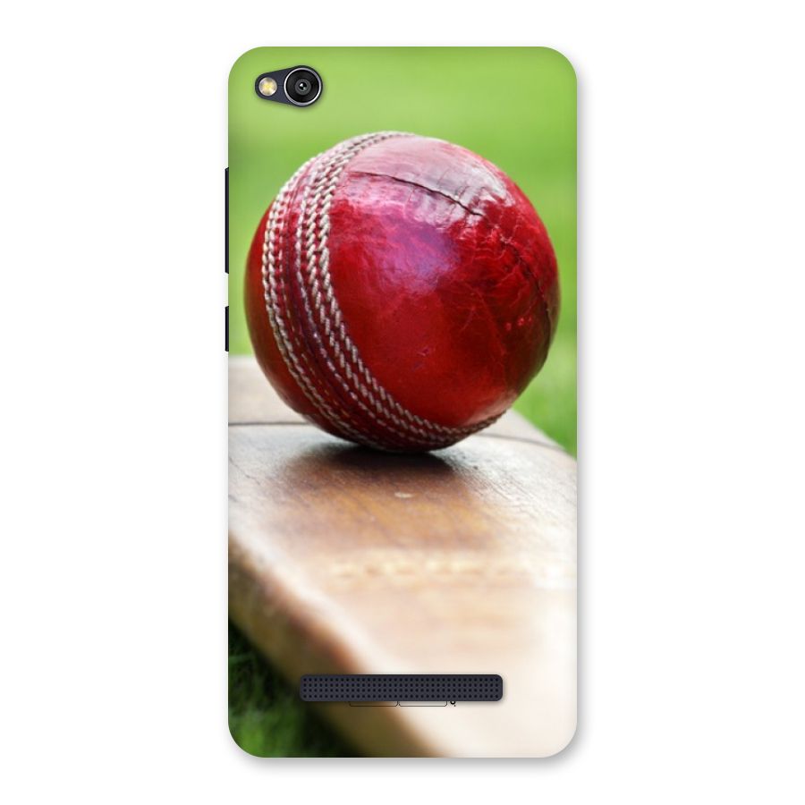 Cricket Bat Ball Back Case for Redmi 4A