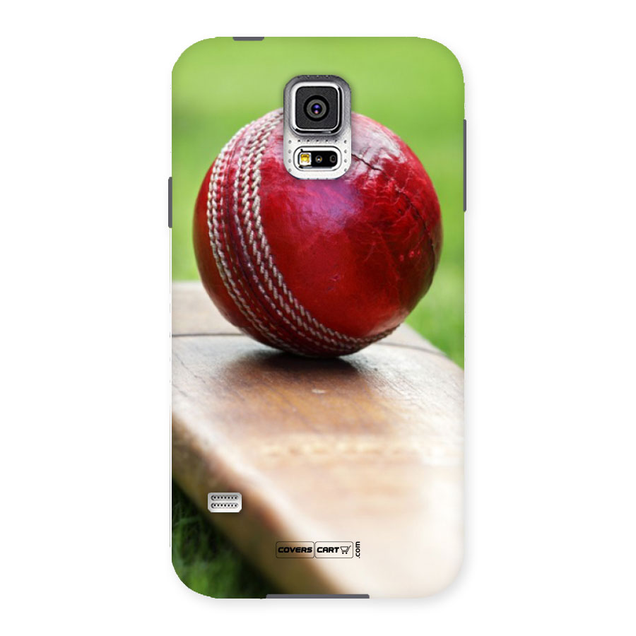 Cricket Bat Ball Back Case for Samsung Galaxy S5