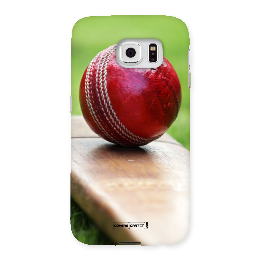 Cricket Bat Ball Back Case for Samsung Galaxy S6