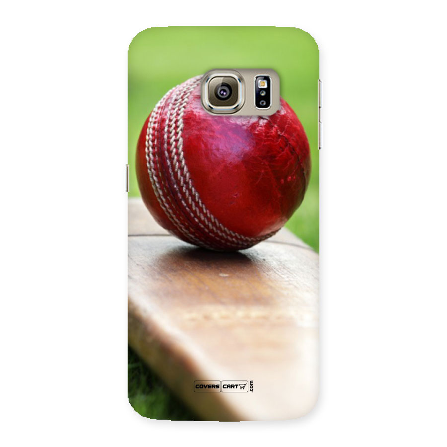 Cricket Bat Ball Back Case for Samsung Galaxy S6 Edge