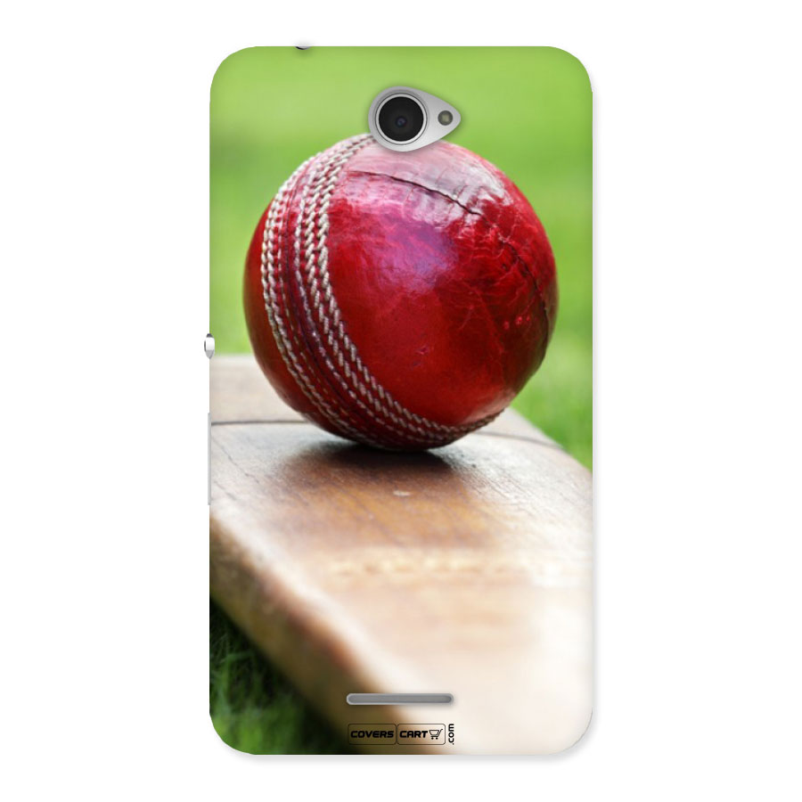 Cricket Bat Ball Back Case for Sony Xperia E4