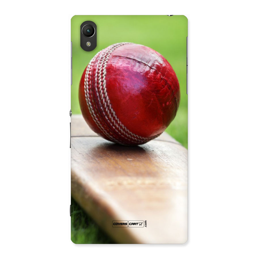 Cricket Bat Ball Back Case for Sony Xperia Z1