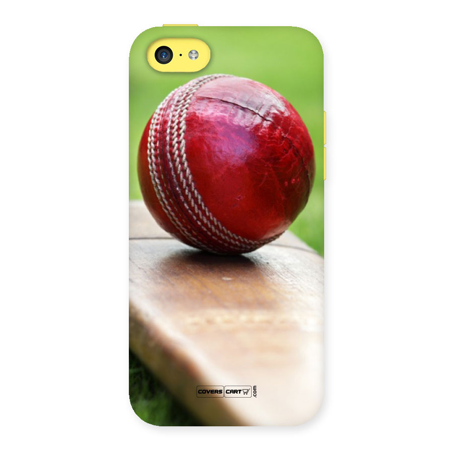 Cricket Bat Ball Back Case for iPhone 5C