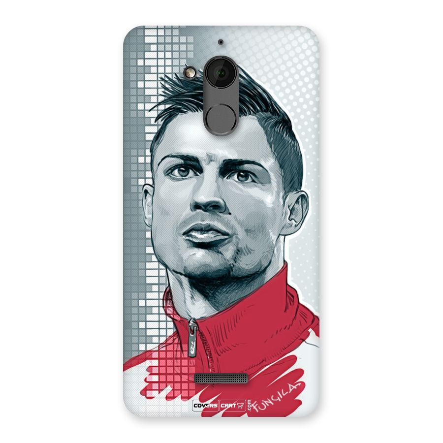 Cristiano Ronaldo Sketch Back Case for Coolpad Note 5