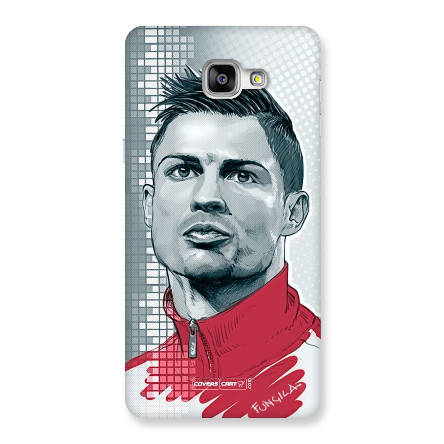 Cristiano Ronaldo Sketch Back Case for Galaxy A9