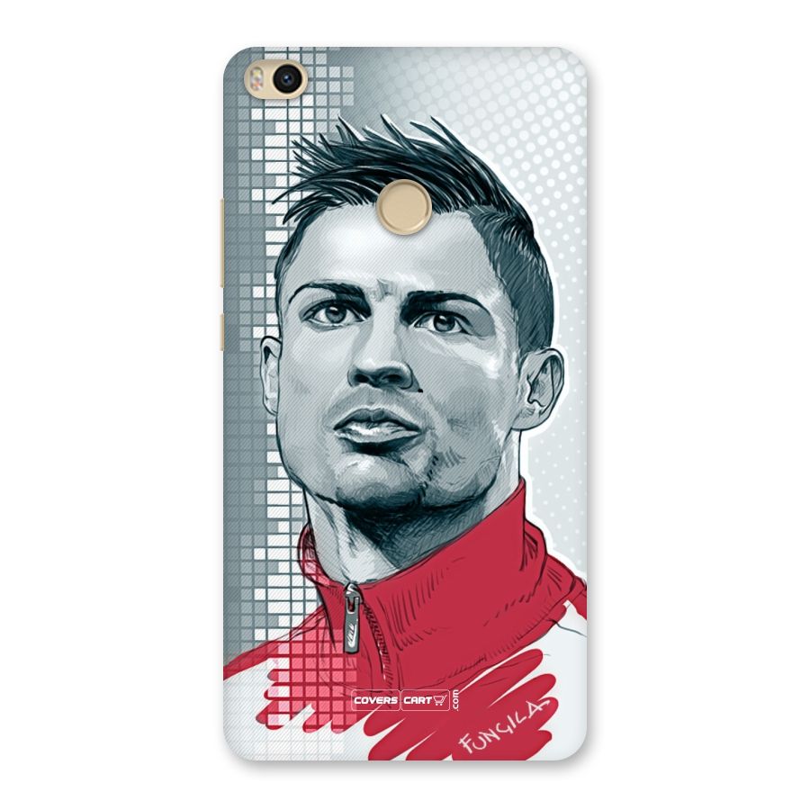 Cristiano Ronaldo Sketch Back Case for Mi Max 2