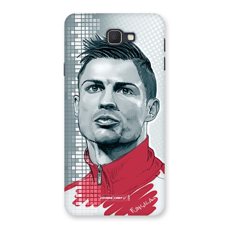 Cristiano Ronaldo Sketch Back Case for Samsung Galaxy J7 Prime