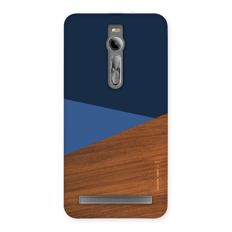 Crossed Lines Pattern Back Case for Asus Zenfone 2