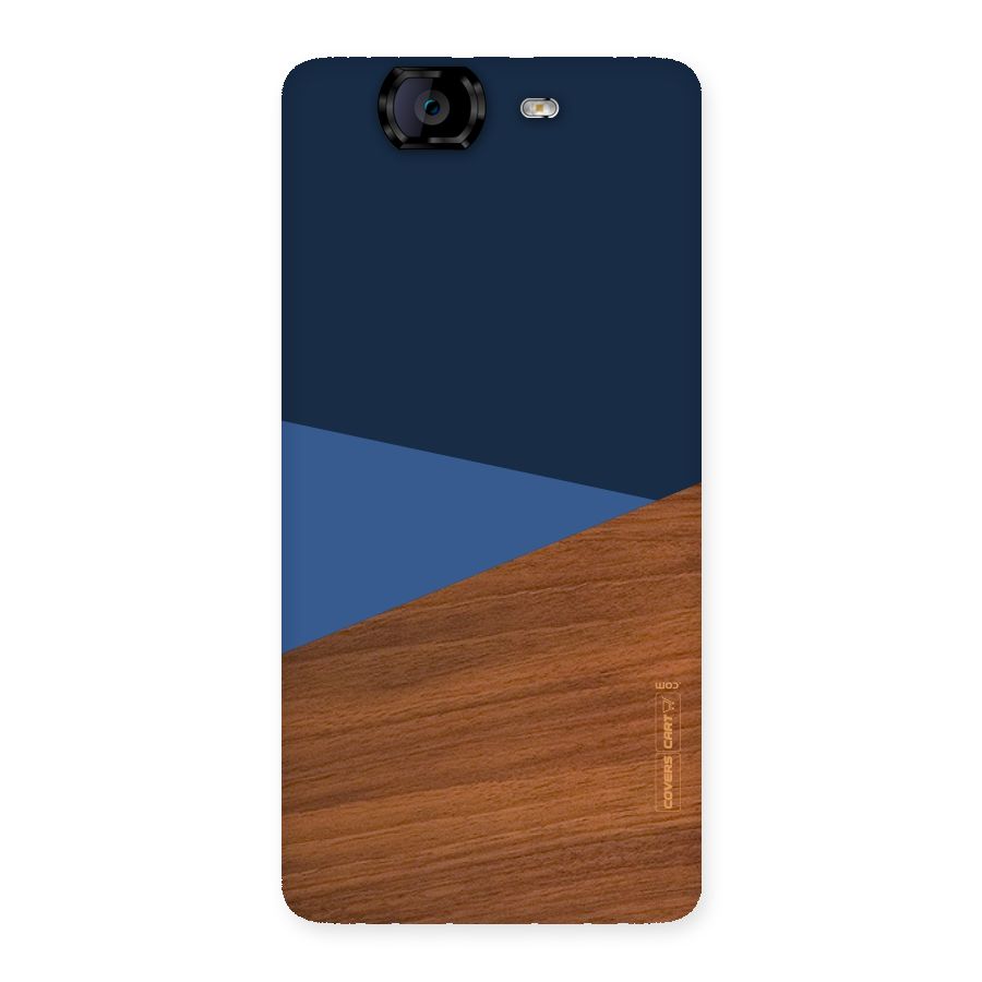 Crossed Lines Pattern Back Case for Canvas Knight A350