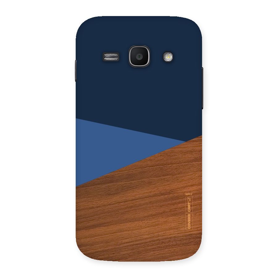 Crossed Lines Pattern Back Case for Galaxy Ace 3