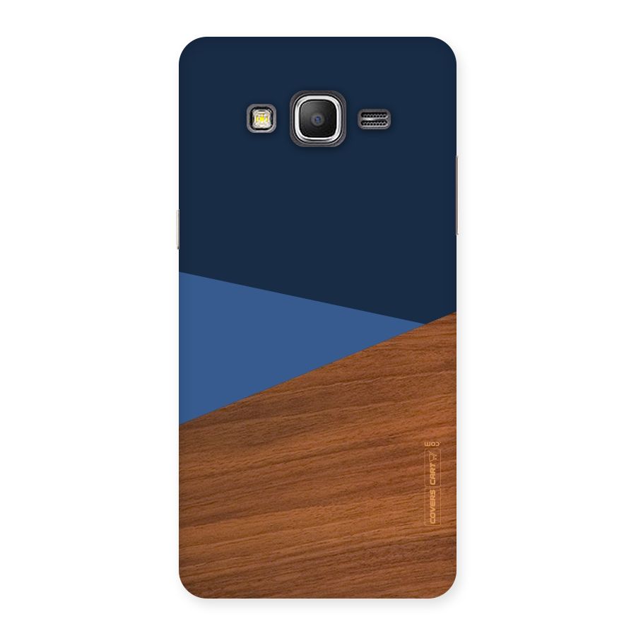 Crossed Lines Pattern Back Case for Galaxy Grand Prime