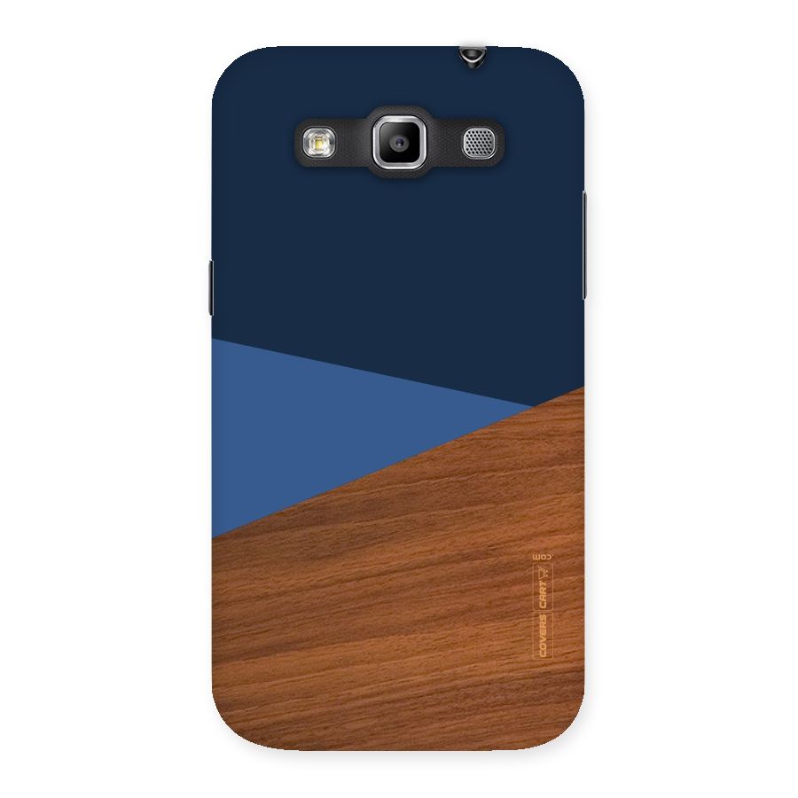 Crossed Lines Pattern Back Case for Galaxy Grand Quattro