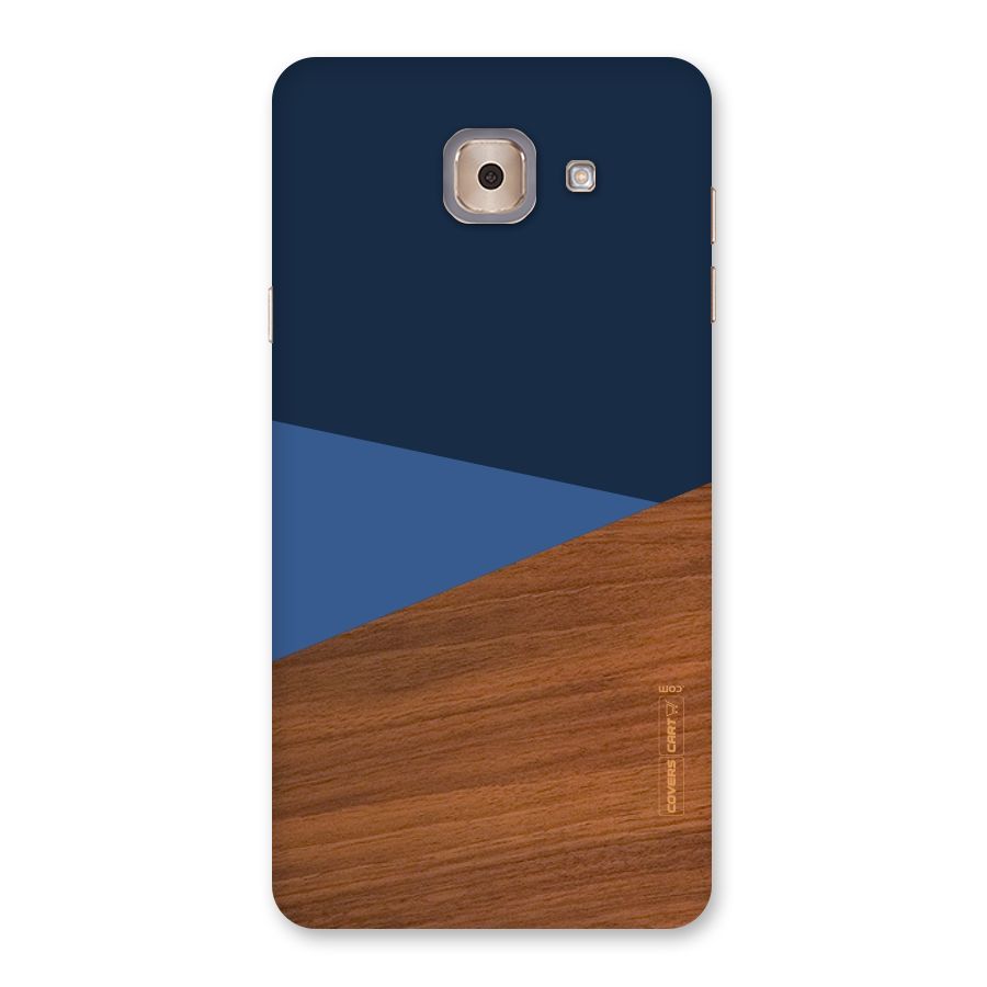 Crossed Lines Pattern Back Case for Galaxy J7 Max