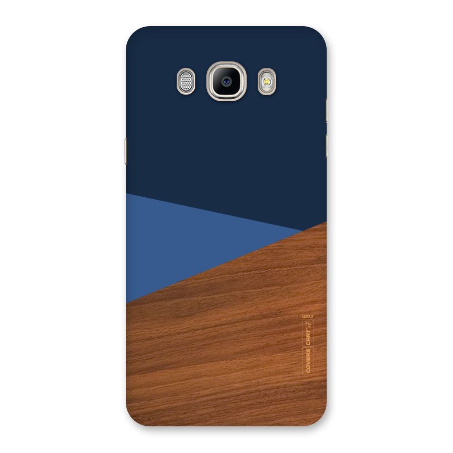 Crossed Lines Pattern Back Case for Galaxy On8