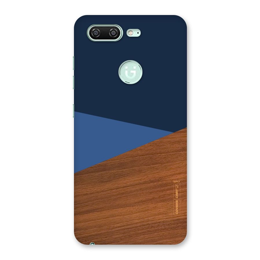 Crossed Lines Pattern Back Case for Gionee S10