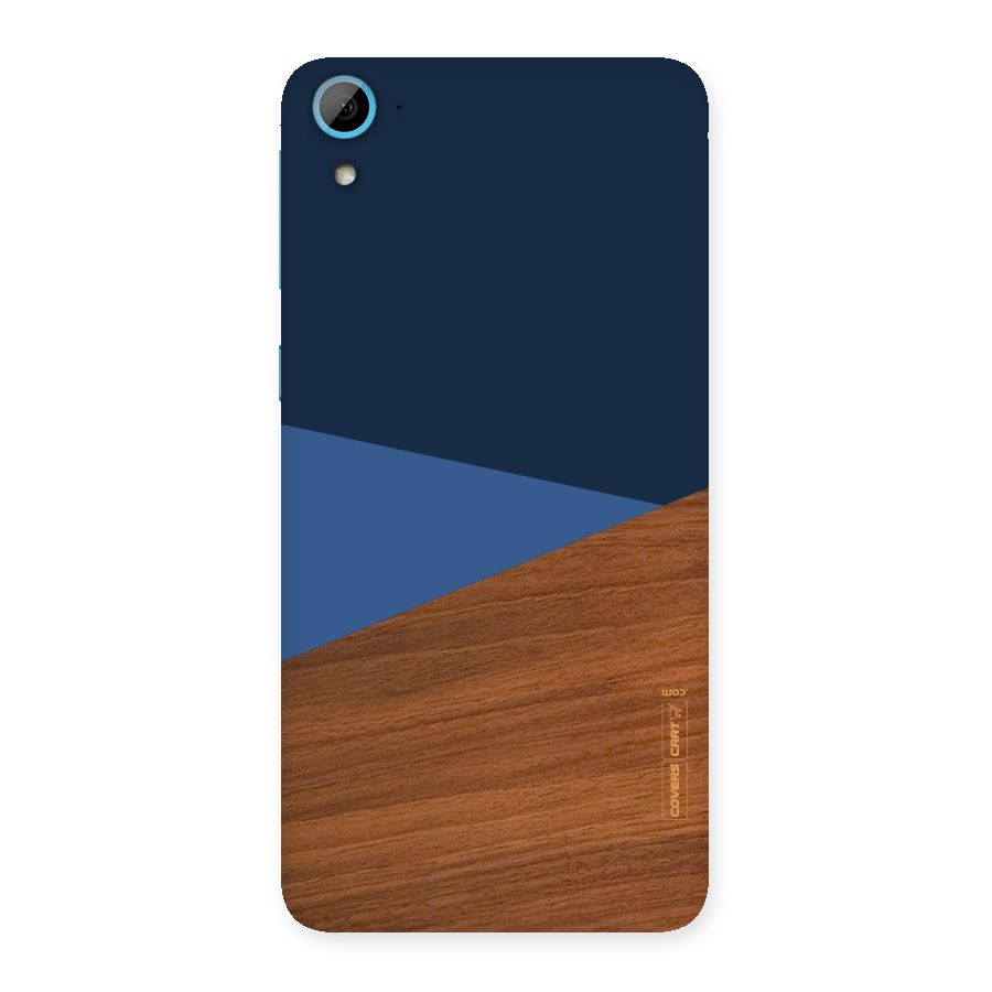 Crossed Lines Pattern Back Case for HTC Desire 826