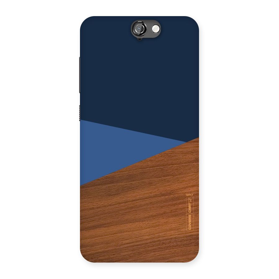 Crossed Lines Pattern Back Case for HTC One A9