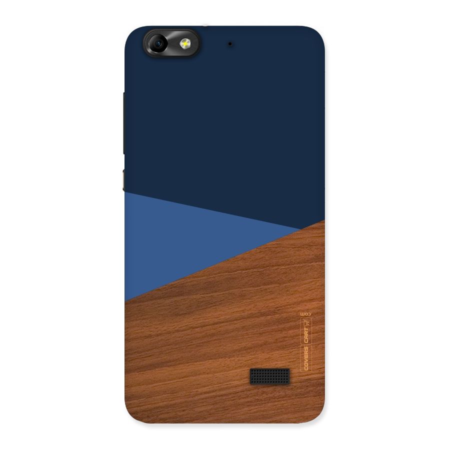 Crossed Lines Pattern Back Case for Honor 4C