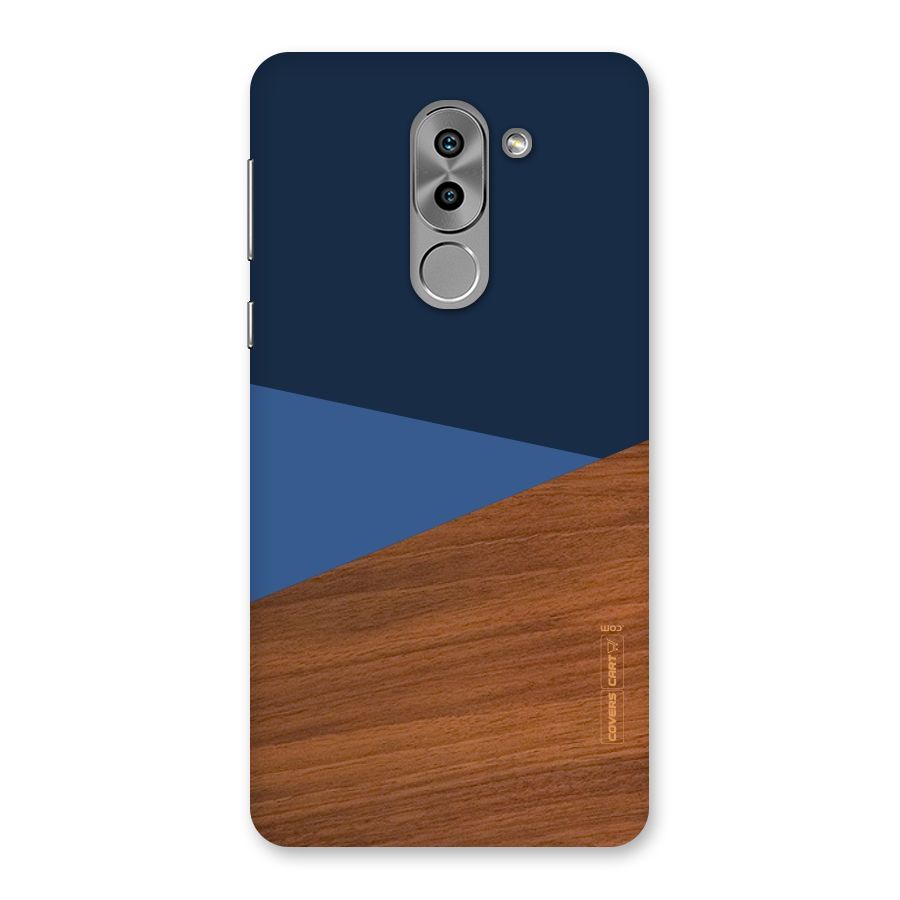 Crossed Lines Pattern Back Case for Honor 6X
