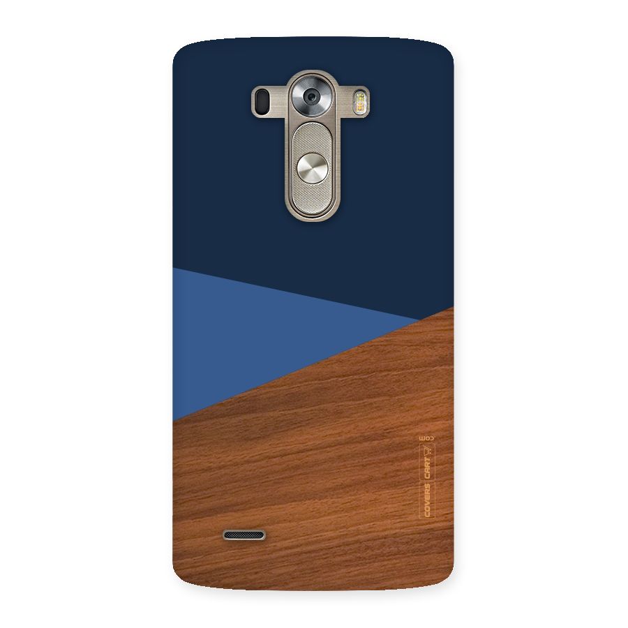 Crossed Lines Pattern Back Case for LG G3