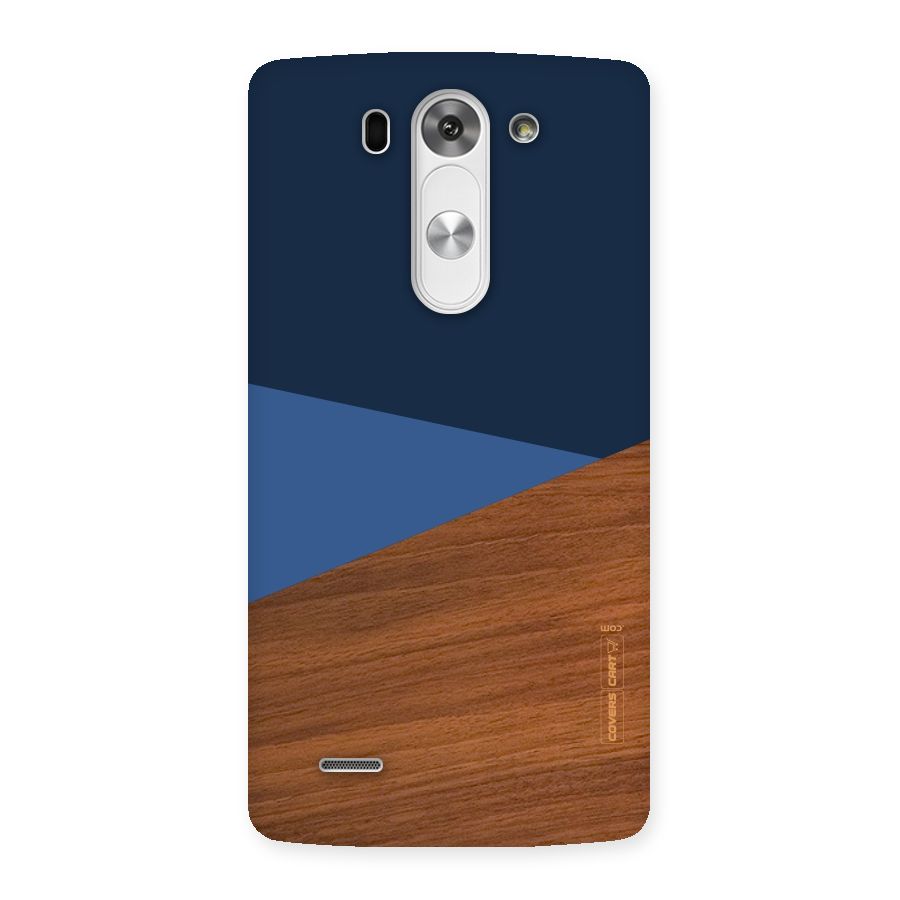 Crossed Lines Pattern Back Case for LG G3 Mini