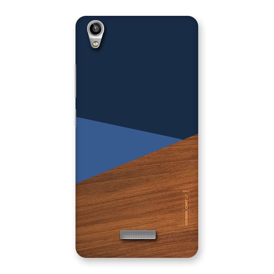 Crossed Lines Pattern Back Case for Lava-Pixel-V1