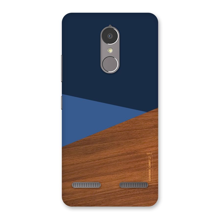 Crossed Lines Pattern Back Case for Lenovo K6