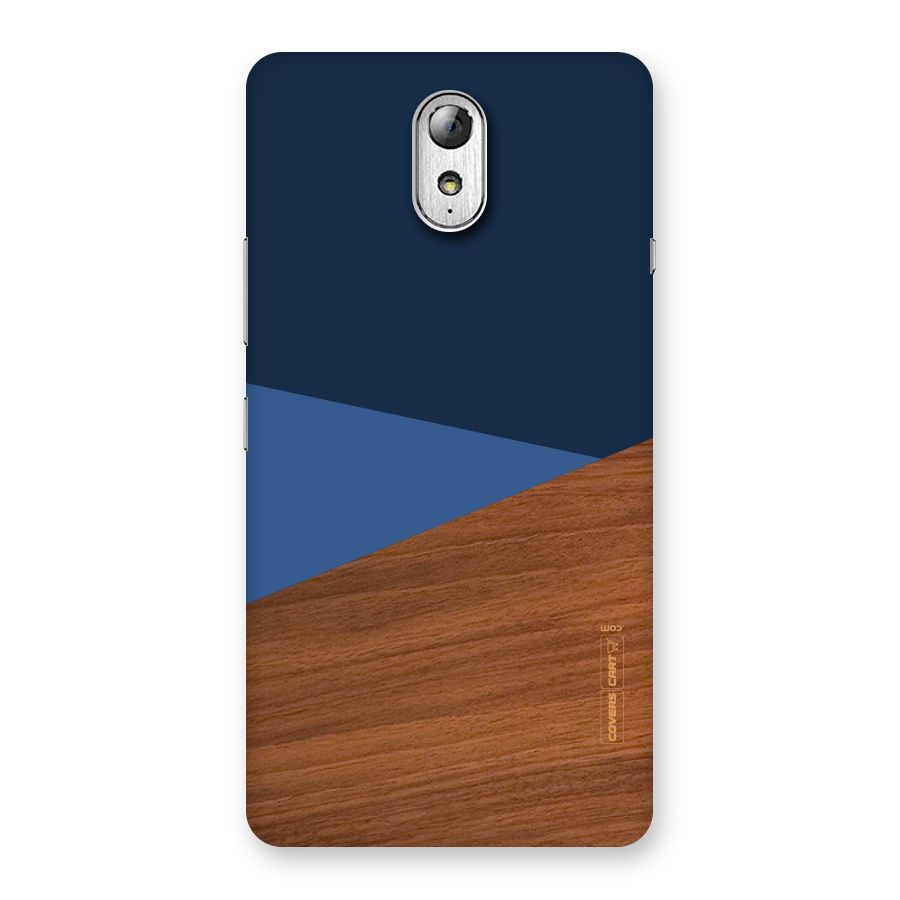 Crossed Lines Pattern Back Case for Lenovo Vibe P1M