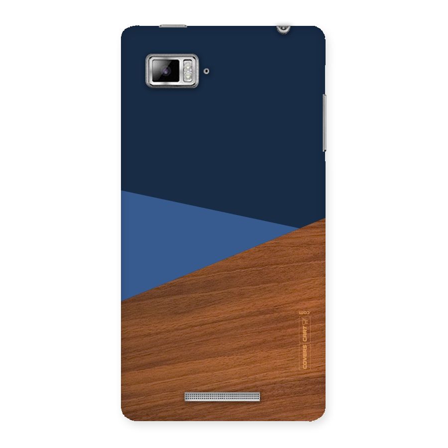 Crossed Lines Pattern Back Case for Lenovo Vibe Z K910