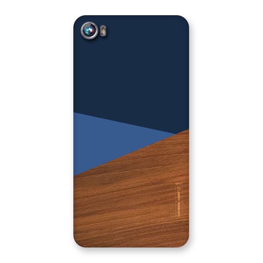 Crossed Lines Pattern Back Case for Micromax Canvas Fire 4 A107