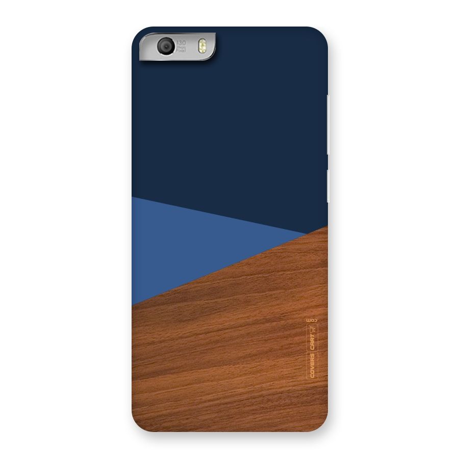 Crossed Lines Pattern Back Case for Micromax Canvas Knight 2
