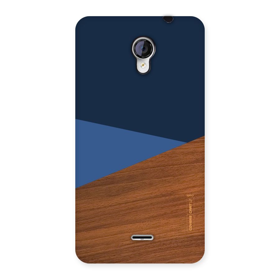 Crossed Lines Pattern Back Case for Micromax Unite 2 A106