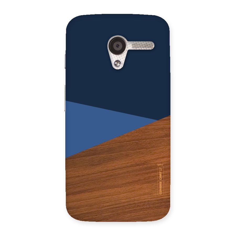 Crossed Lines Pattern Back Case for Moto X