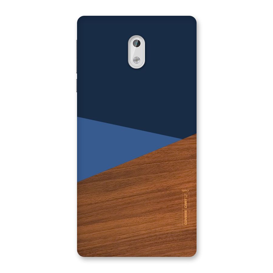 Crossed Lines Pattern Back Case for Nokia 3