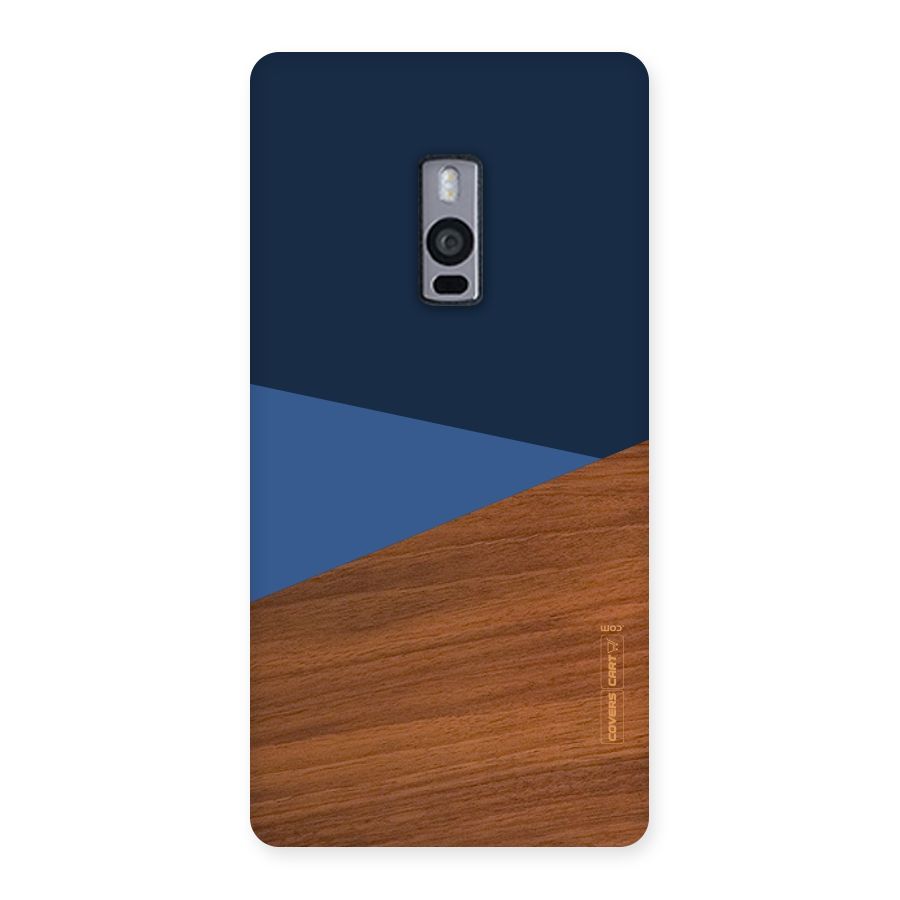 Crossed Lines Pattern Back Case for OnePlus Two