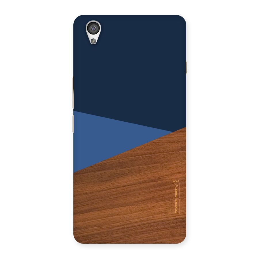 Crossed Lines Pattern Back Case for OnePlus X