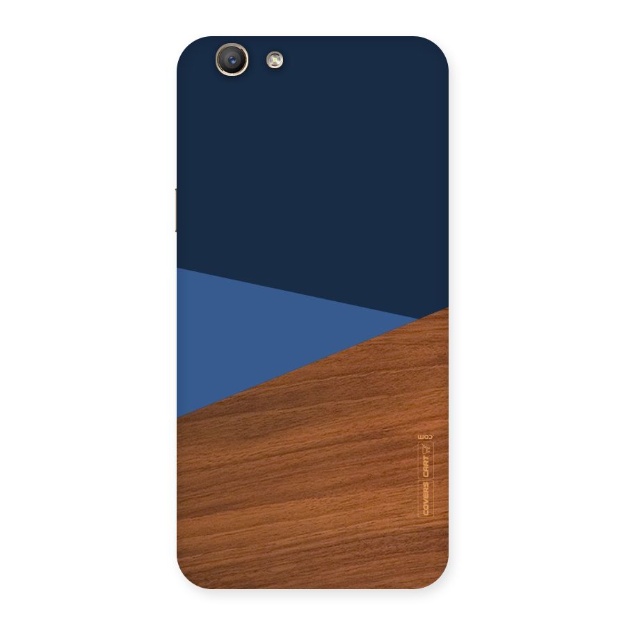 Crossed Lines Pattern Back Case for Oppo F1s