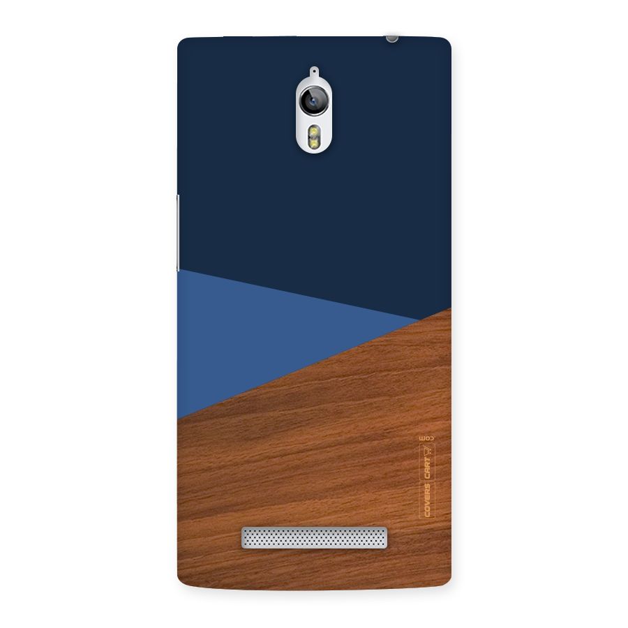 Crossed Lines Pattern Back Case for Oppo Find 7