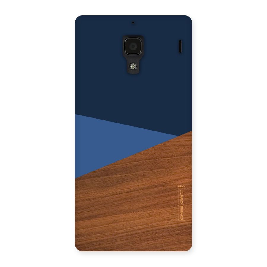 Crossed Lines Pattern Back Case for Redmi 1S