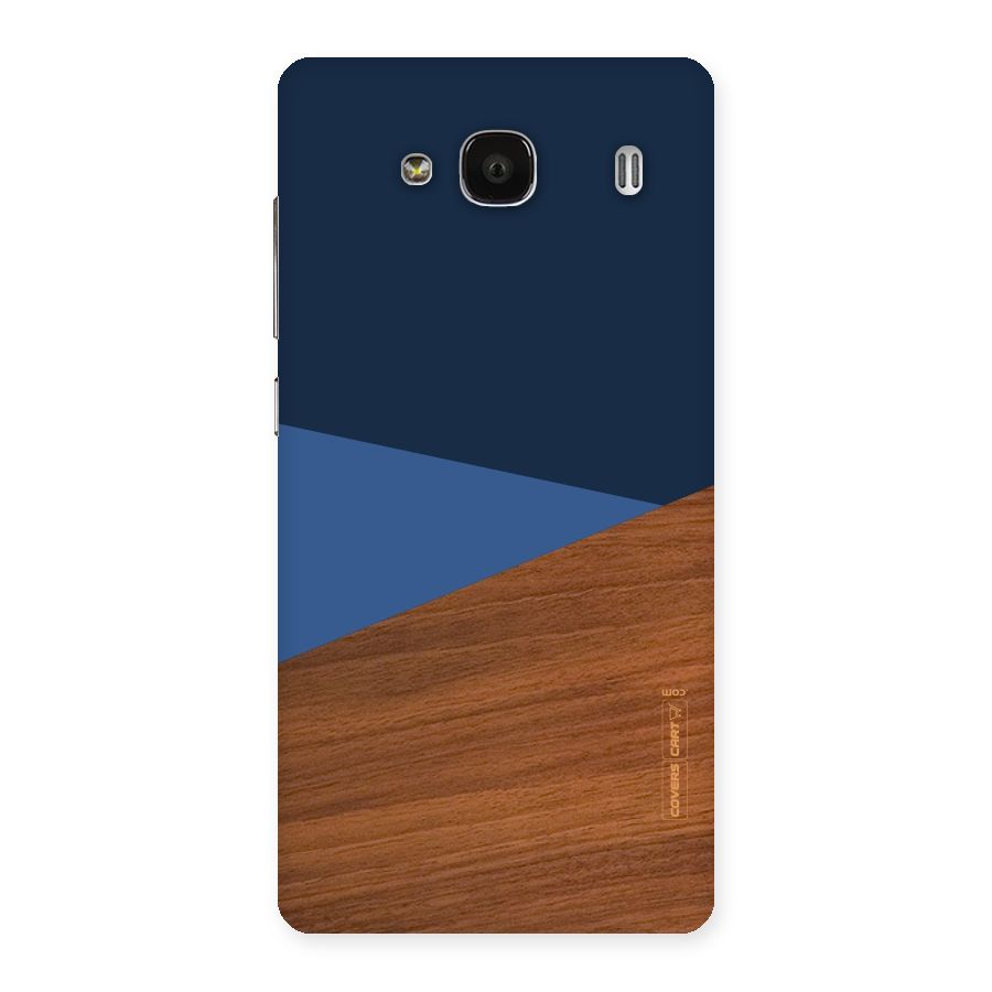 Crossed Lines Pattern Back Case for Redmi 2