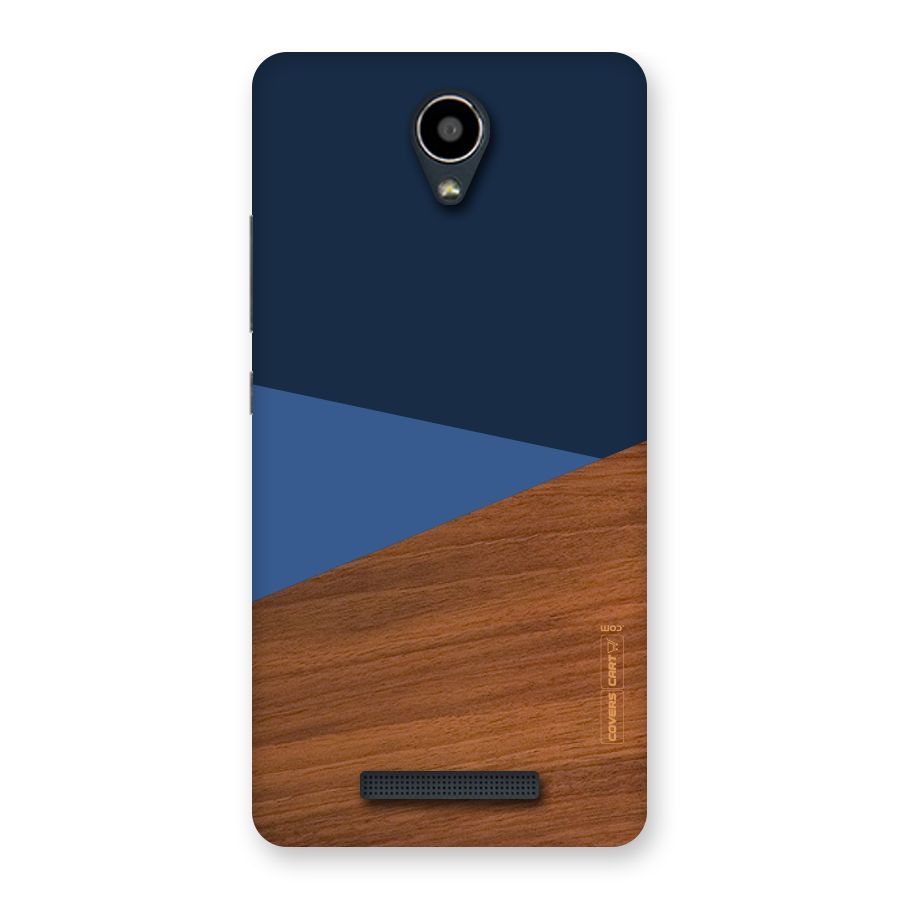 Crossed Lines Pattern Back Case for Redmi Note 2