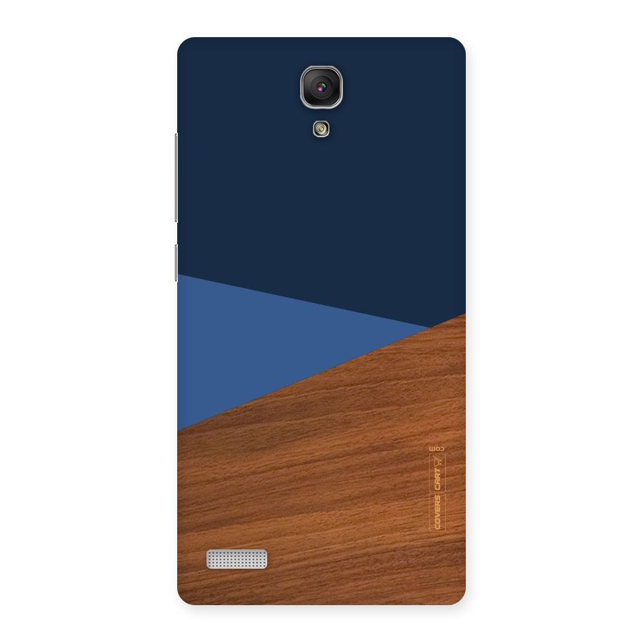 Crossed Lines Pattern Back Case for Redmi Note Prime